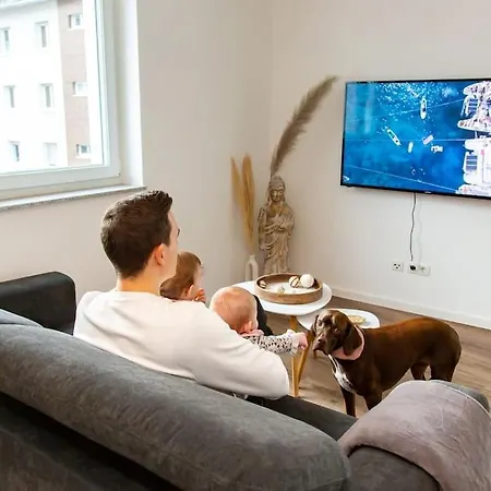 Ferienwohnung Grosse Cozy 4-Zi-Whg Mit Balkon Naehe Europa Park Und Rulantica Lahr  Exterior foto