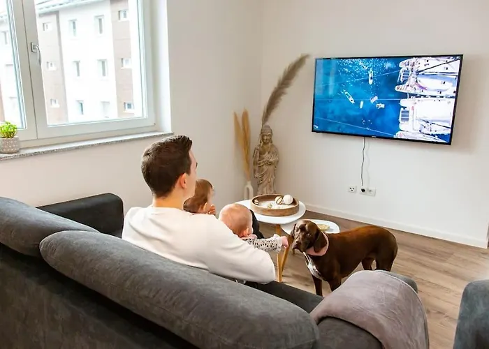Grosse Cozy 4-Zi-Whg Mit Balkon Naehe Europa Park Und Rulantica